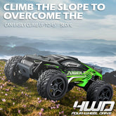 Hosim 1:14 Scale Radio Controlled Car RC Monster Truck Buggy G172 Green 2 Set Batteries